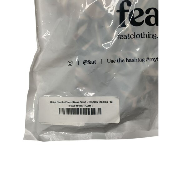 FEAT Men’s BlanketBlend Move Short -‎ Tropics Pattern Medium - Picture 11 of 12